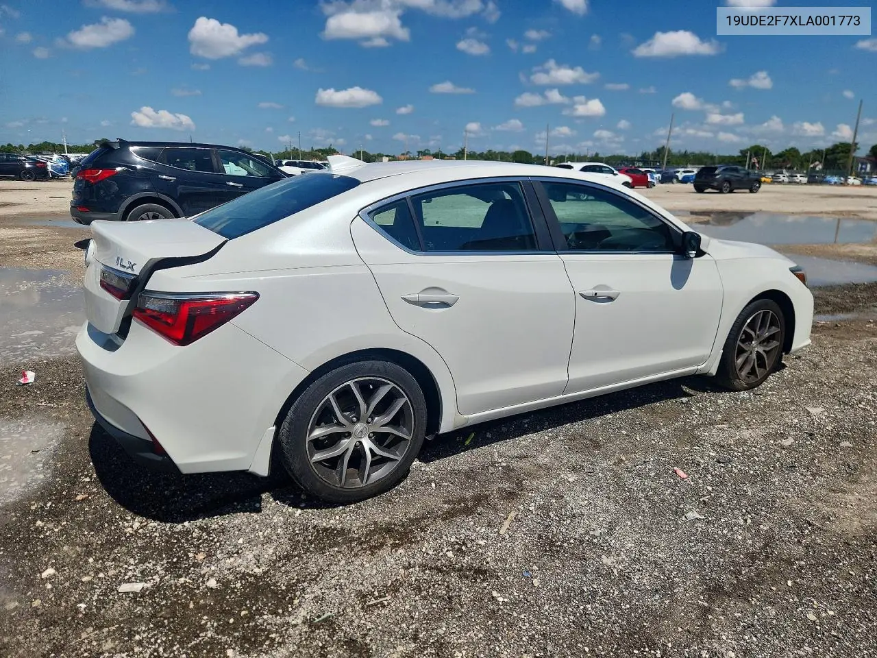 2020 Acura Ilx Premium VIN: 19UDE2F7XLA001773 Lot: 57559796