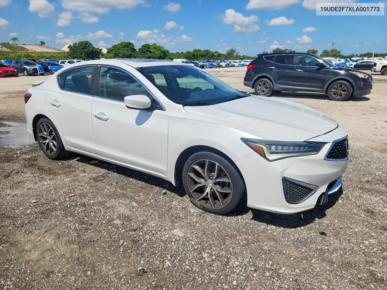 2020 Acura Ilx Premium VIN: 19UDE2F7XLA001773 Lot: 57559796
