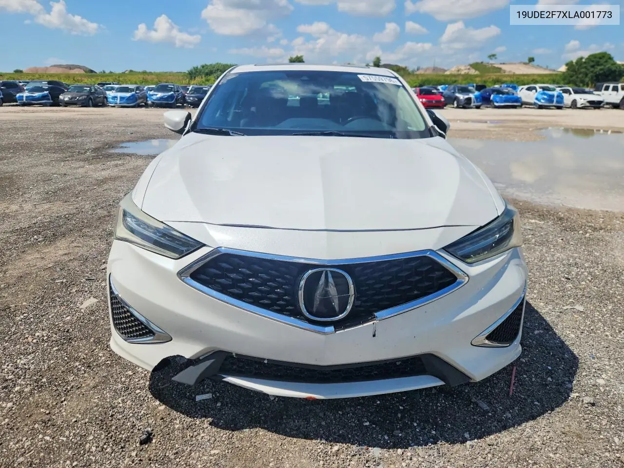 2020 Acura Ilx Premium VIN: 19UDE2F7XLA001773 Lot: 57559796