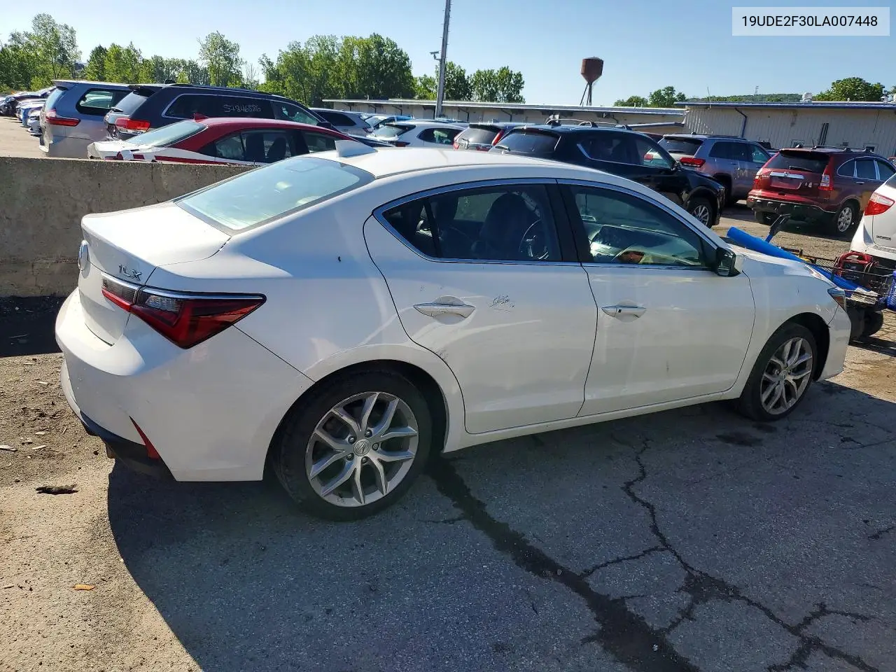 2020 Acura Ilx VIN: 19UDE2F30LA007448 Lot: 57708476