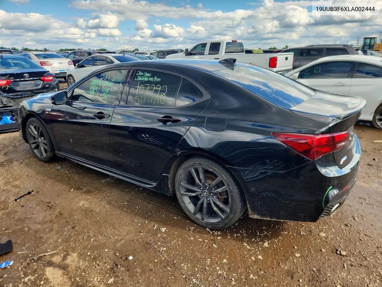 2020 Acura Tlx Technology VIN: 19UUB3F6XLA002444 Lot: 57778846