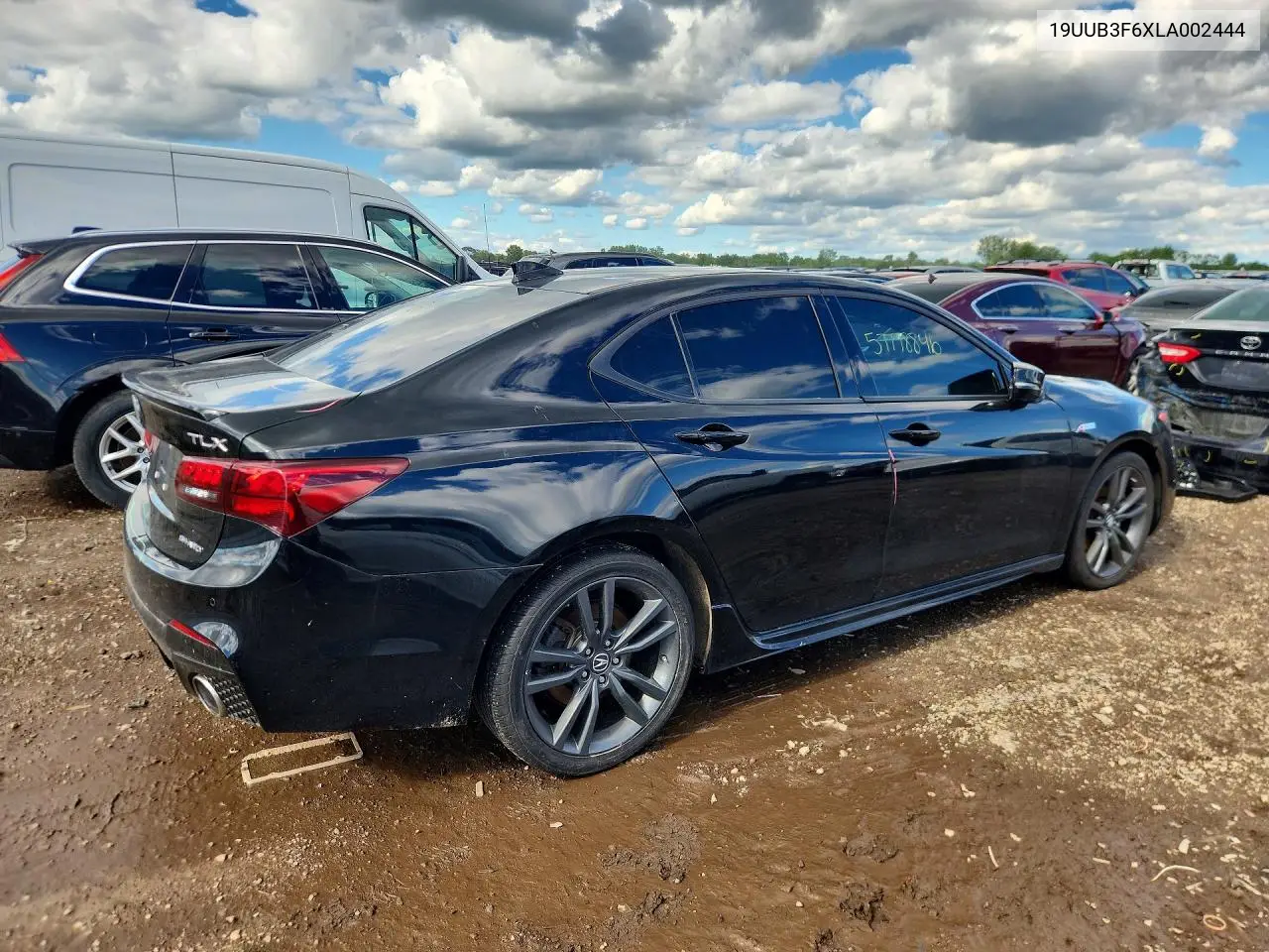 2020 Acura Tlx Technology VIN: 19UUB3F6XLA002444 Lot: 57778846