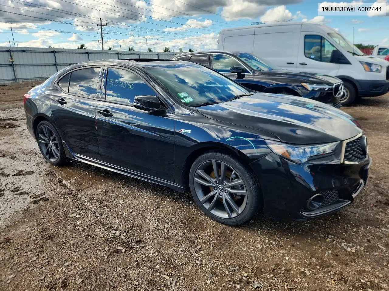 2020 Acura Tlx Technology VIN: 19UUB3F6XLA002444 Lot: 57778846