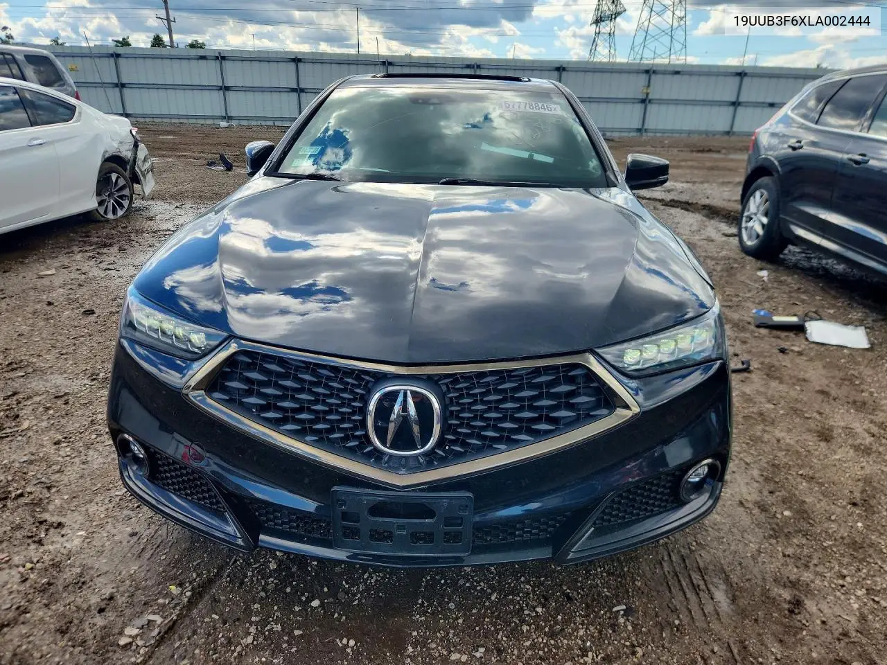 2020 Acura Tlx Technology VIN: 19UUB3F6XLA002444 Lot: 57778846