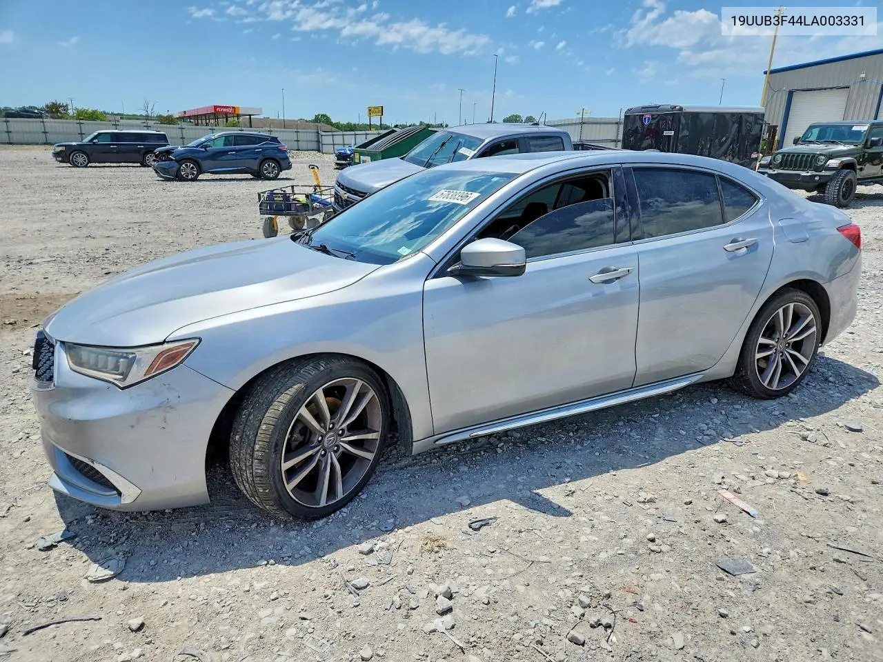 2020 Acura Tlx Technology VIN: 19UUB3F44LA003331 Lot: 57838396