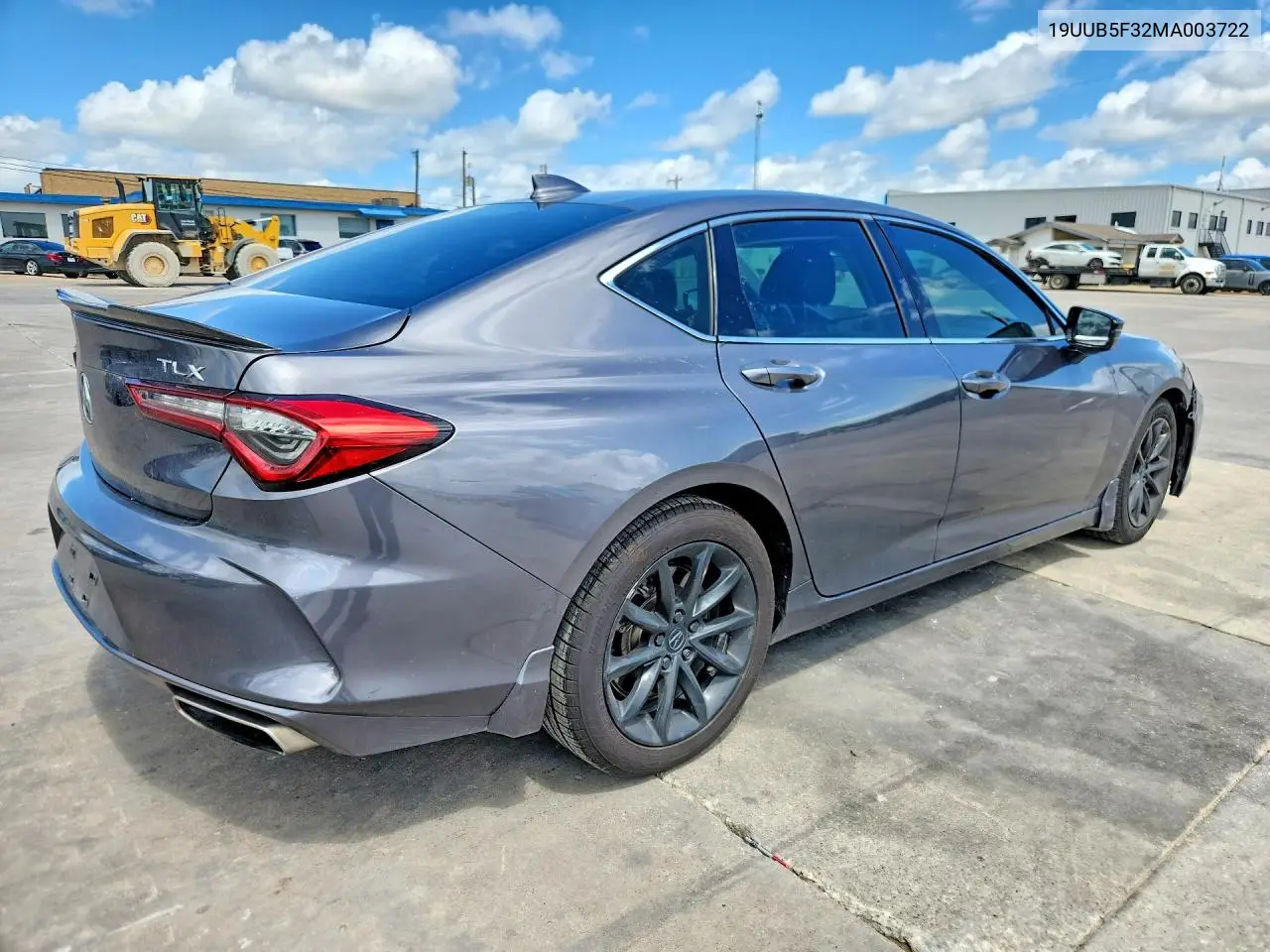 2021 Acura Tlx VIN: 19UUB5F32MA003722 Lot: 56181436