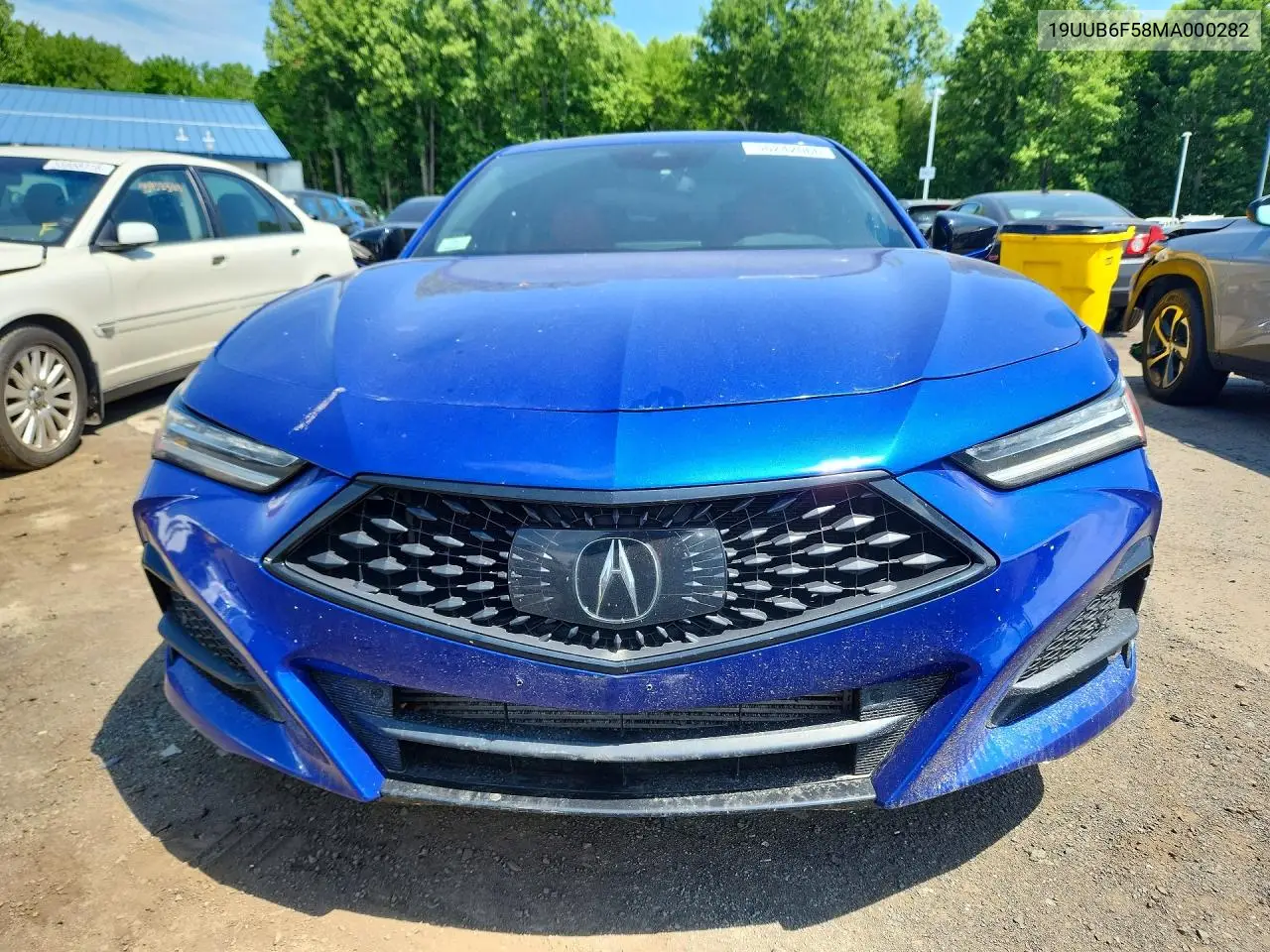 2021 Acura Tlx Tech A VIN: 19UUB6F58MA000282 Lot: 56242066