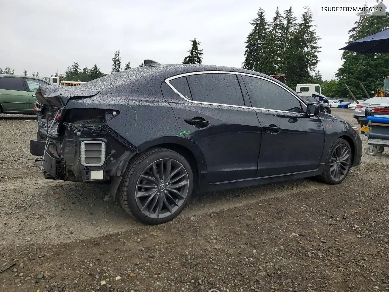 2021 Acura Ilx Premium A-Spec VIN: 19UDE2F87MA006147 Lot: 56311006