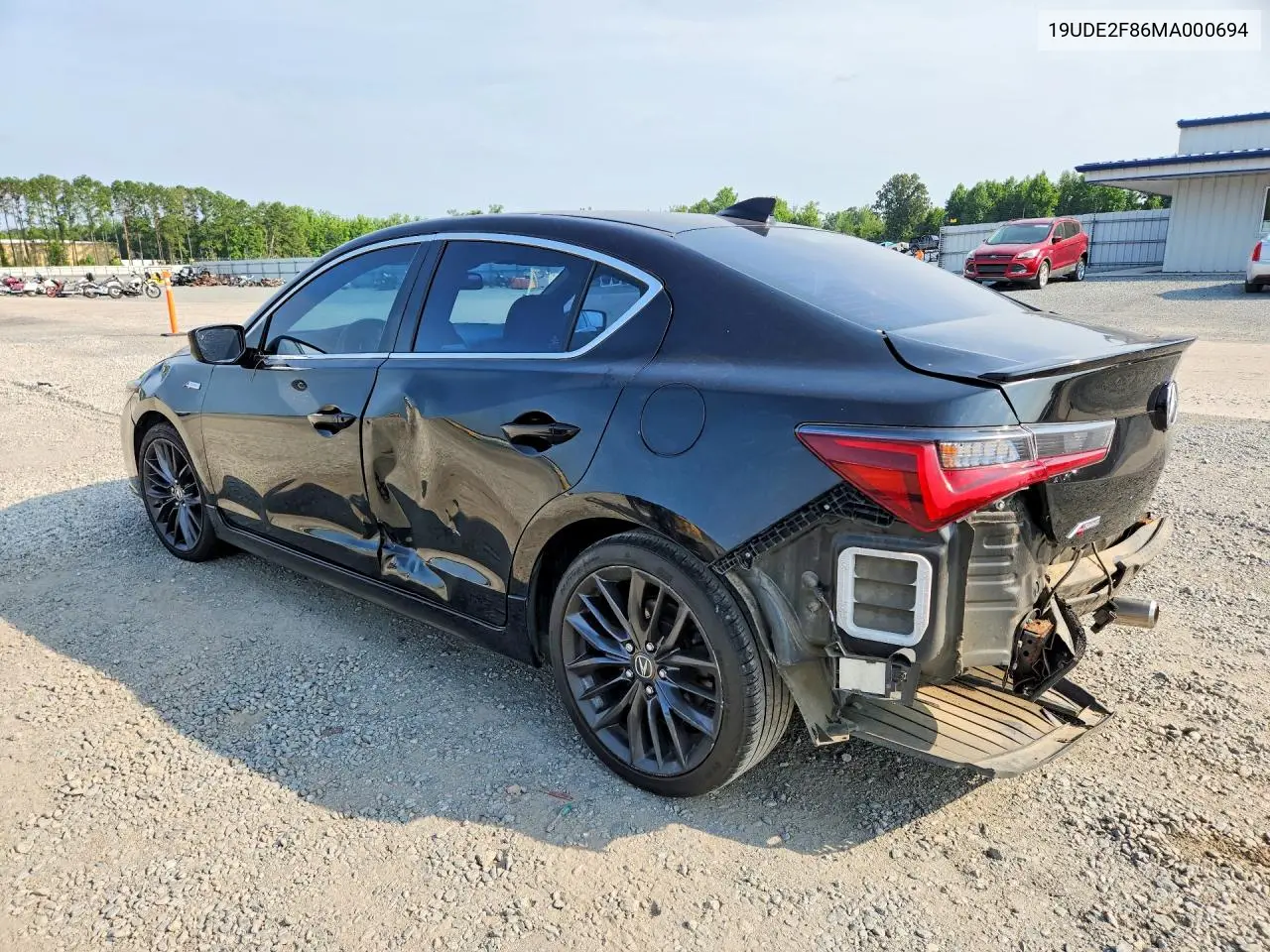 2021 Acura Ilx Premium A-Spec VIN: 19UDE2F86MA000694 Lot: 58194306