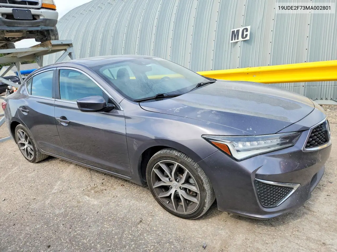 2021 Acura Ilx Premium VIN: 19UDE2F73MA002801 Lot: 58237266