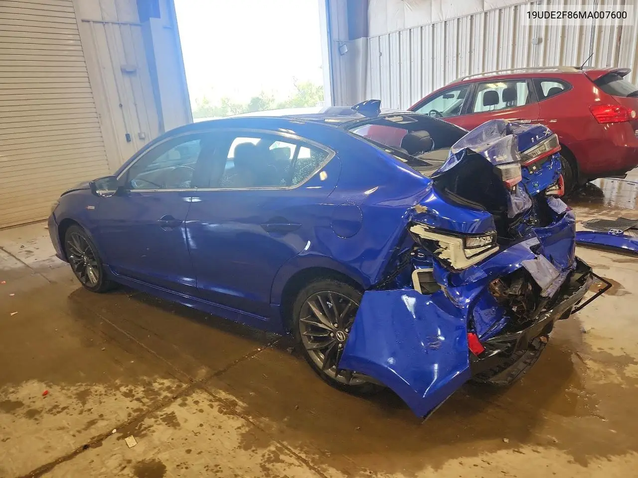 2021 Acura Ilx Premium A-Spec VIN: 19UDE2F86MA007600 Lot: 59267026