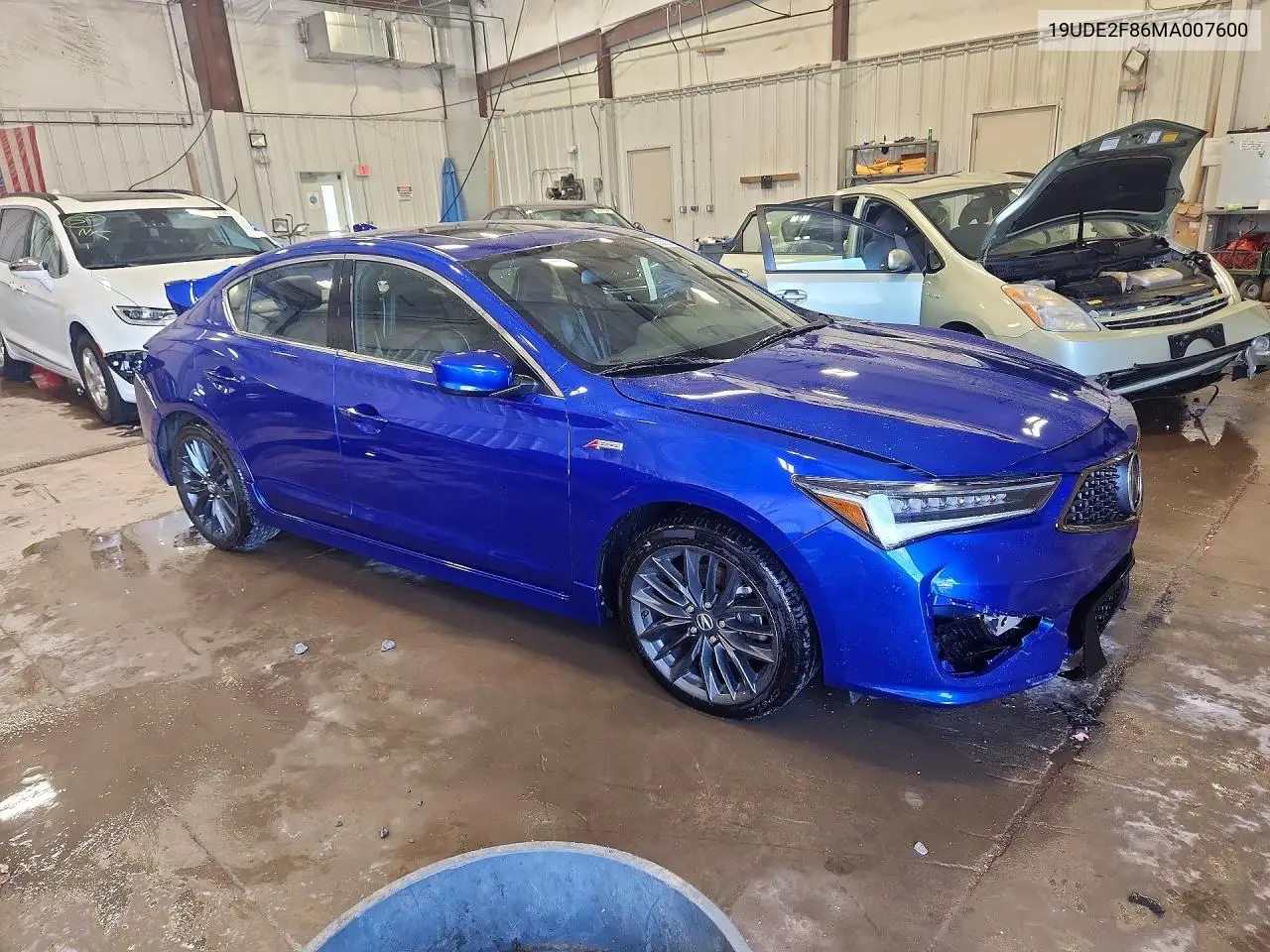 2021 Acura Ilx Premium A-Spec VIN: 19UDE2F86MA007600 Lot: 59267026