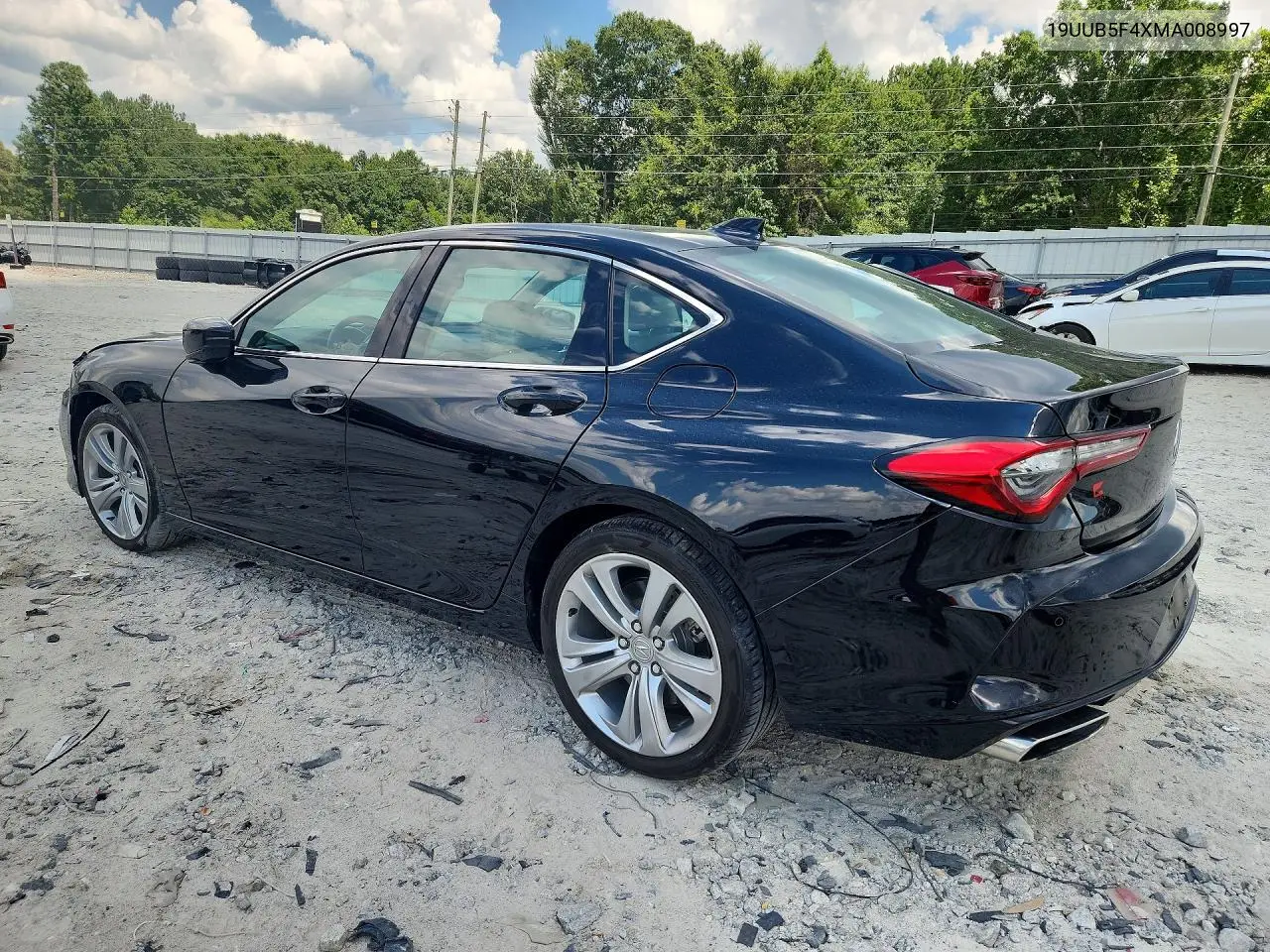 2021 Acura Tlx Technology VIN: 19UUB5F4XMA008997 Lot: 59958626