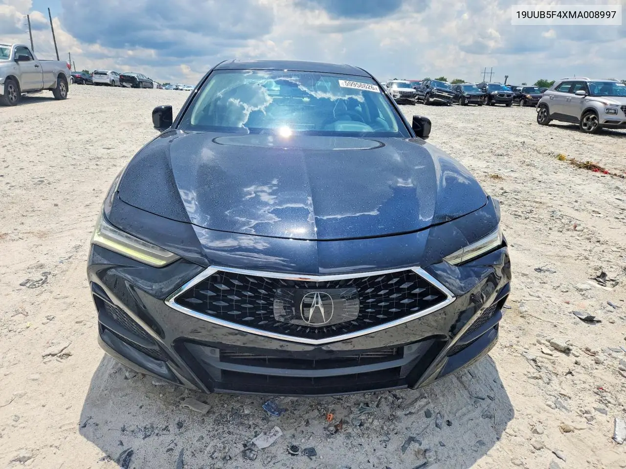 2021 Acura Tlx Technology VIN: 19UUB5F4XMA008997 Lot: 59958626