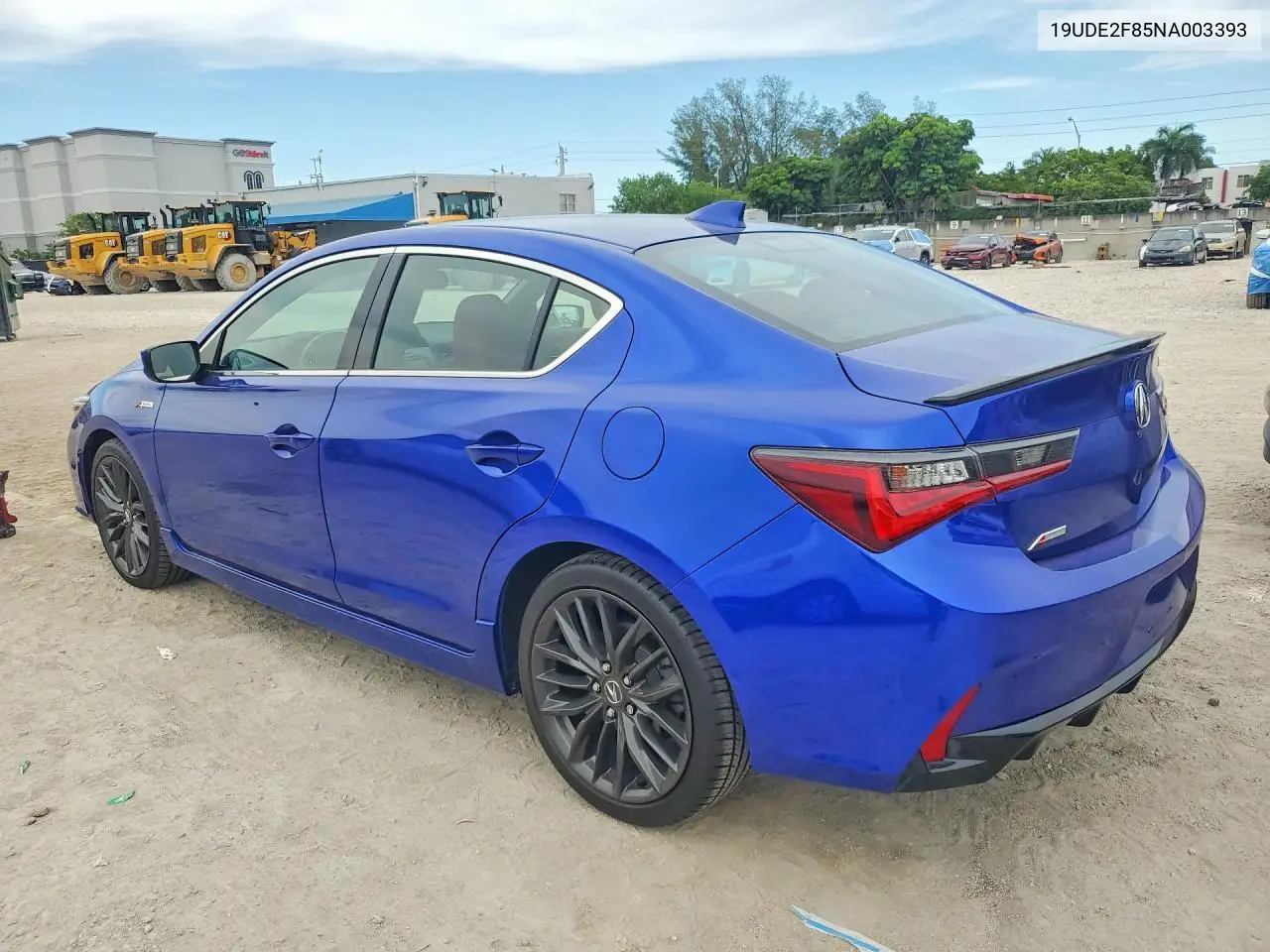 2022 Acura Ilx Premium A-Spec VIN: 19UDE2F85NA003393 Lot: 56663266