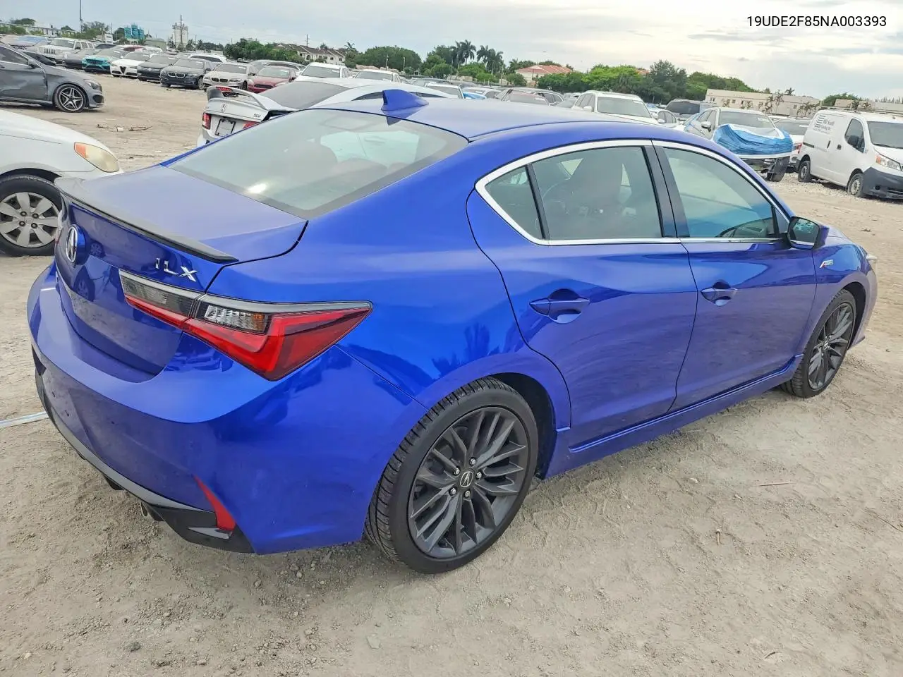 2022 Acura Ilx Premium A-Spec VIN: 19UDE2F85NA003393 Lot: 56663266