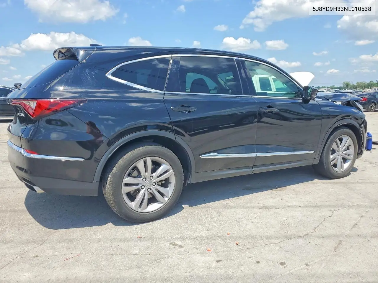 2022 Acura Mdx VIN: 5J8YD9H33NL010538 Lot: 56733396