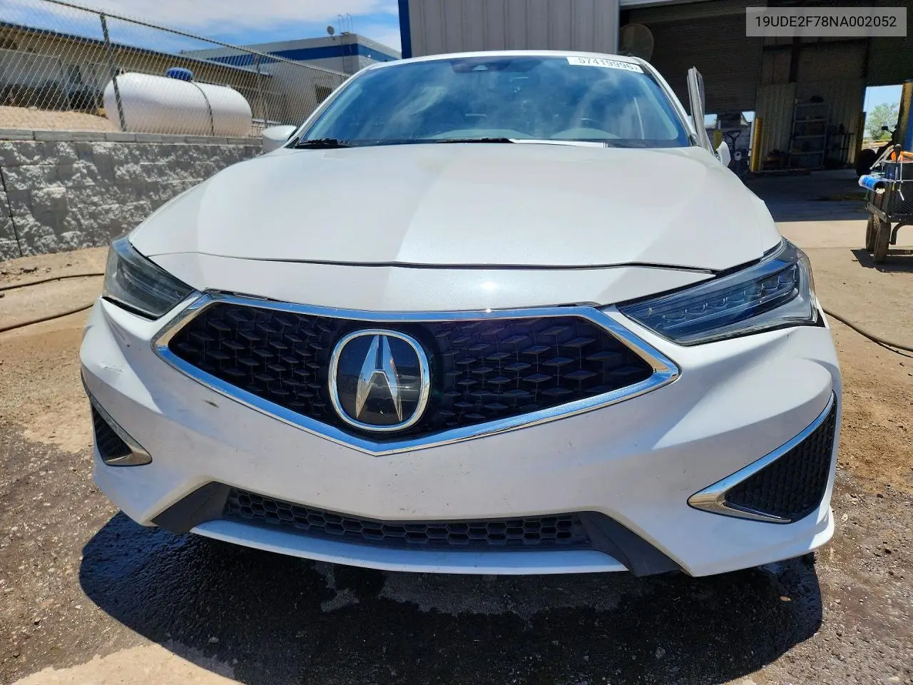 2022 Acura Ilx Premium VIN: 19UDE2F78NA002052 Lot: 57419996