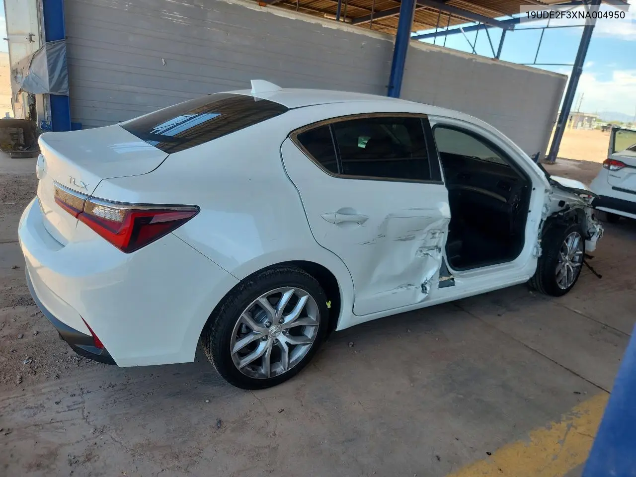 2022 Acura Ilx VIN: 19UDE2F3XNA004950 Lot: 58401526
