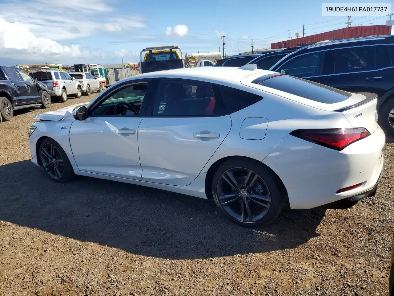 2023 Acura Integra A-Spec Tech VIN: 19UDE4H61PA017737 Lot: 55429456