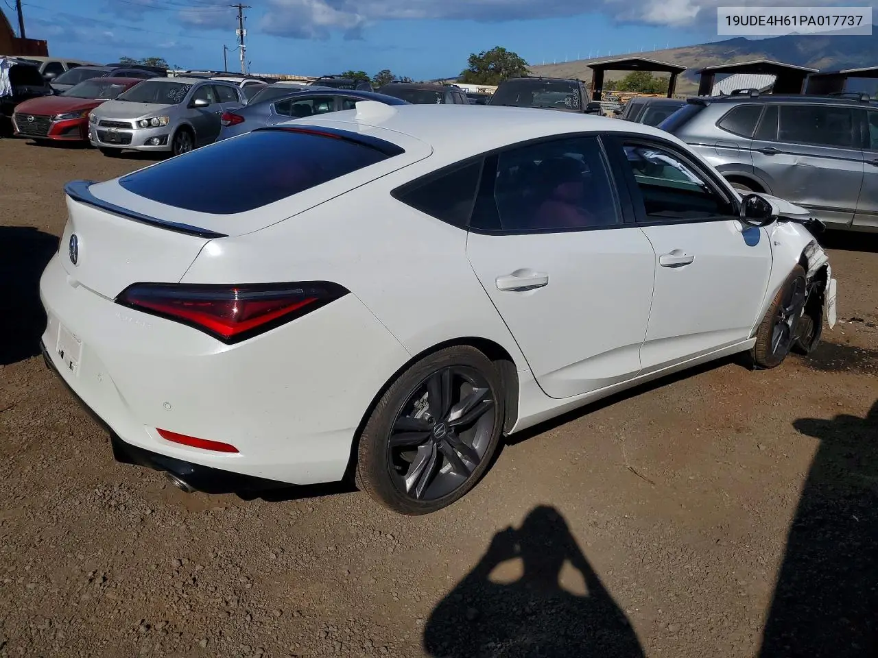 2023 Acura Integra A-Spec Tech VIN: 19UDE4H61PA017737 Lot: 55429456