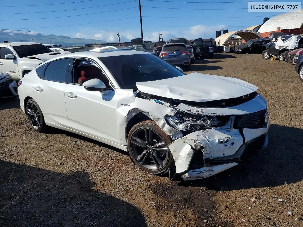 2023 Acura Integra A-Spec Tech VIN: 19UDE4H61PA017737 Lot: 55429456