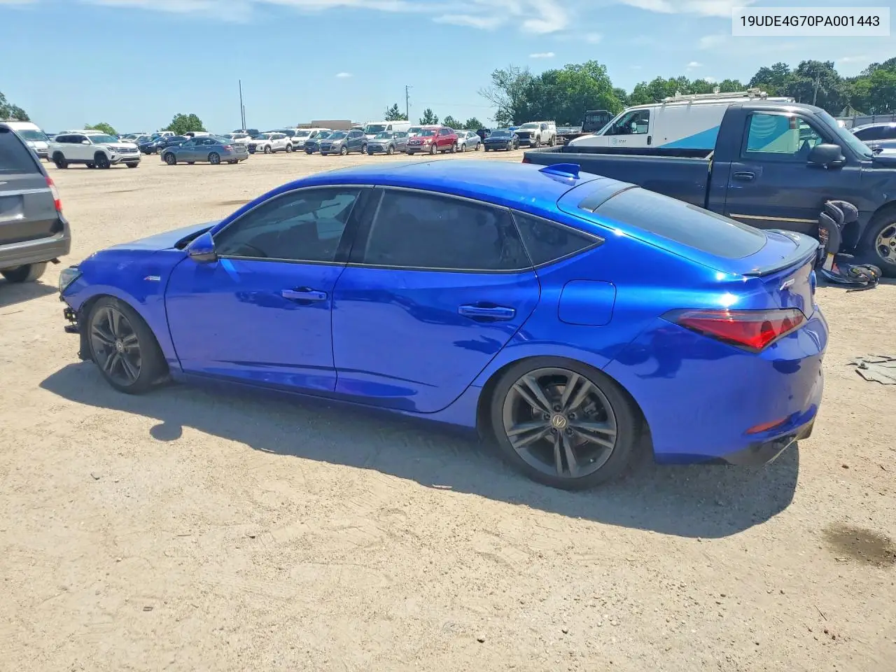 2023 Acura Integra A-Spec Tech VIN: 19UDE4G70PA001443 Lot: 55940146