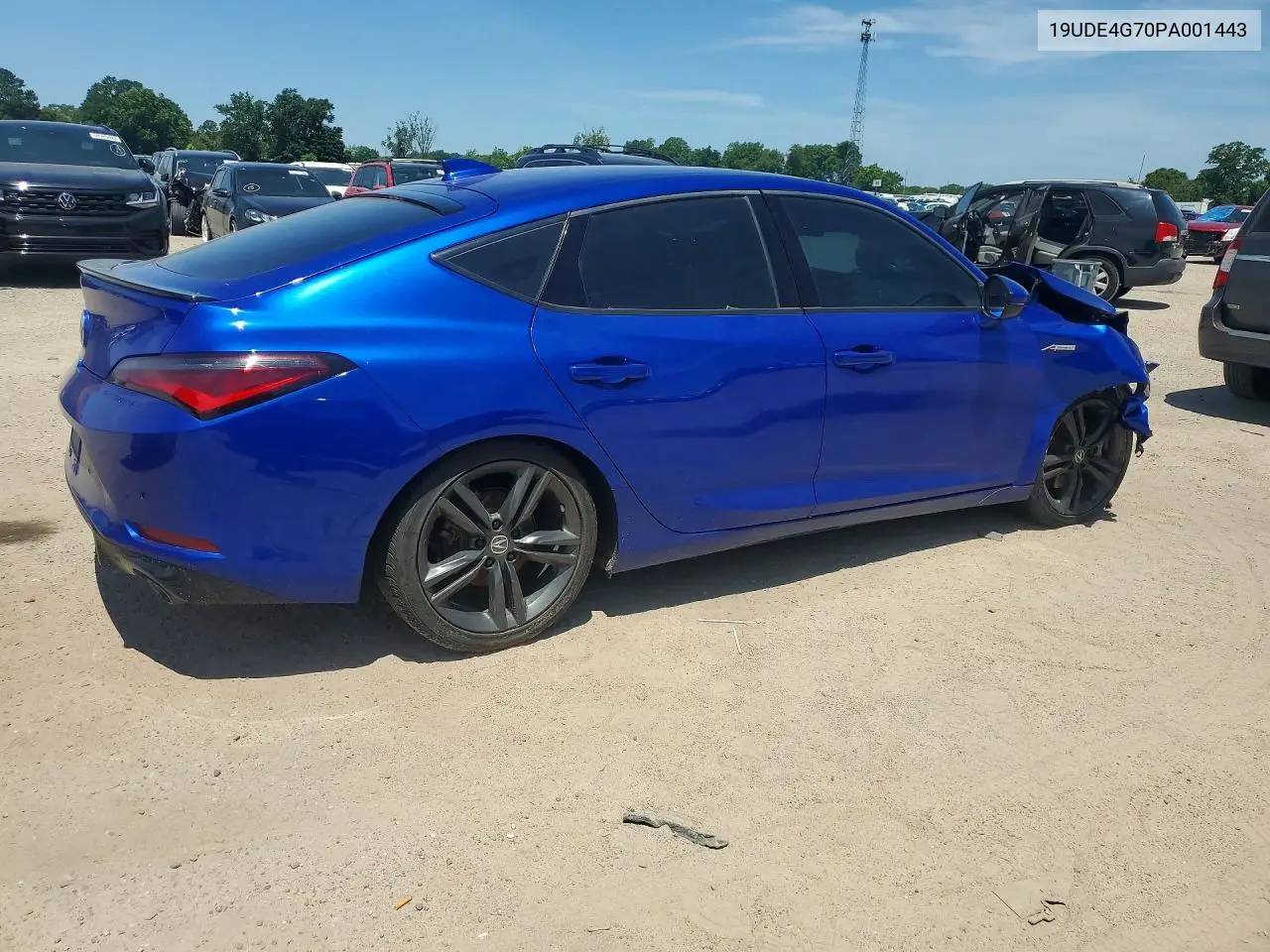 2023 Acura Integra A-Spec Tech VIN: 19UDE4G70PA001443 Lot: 55940146