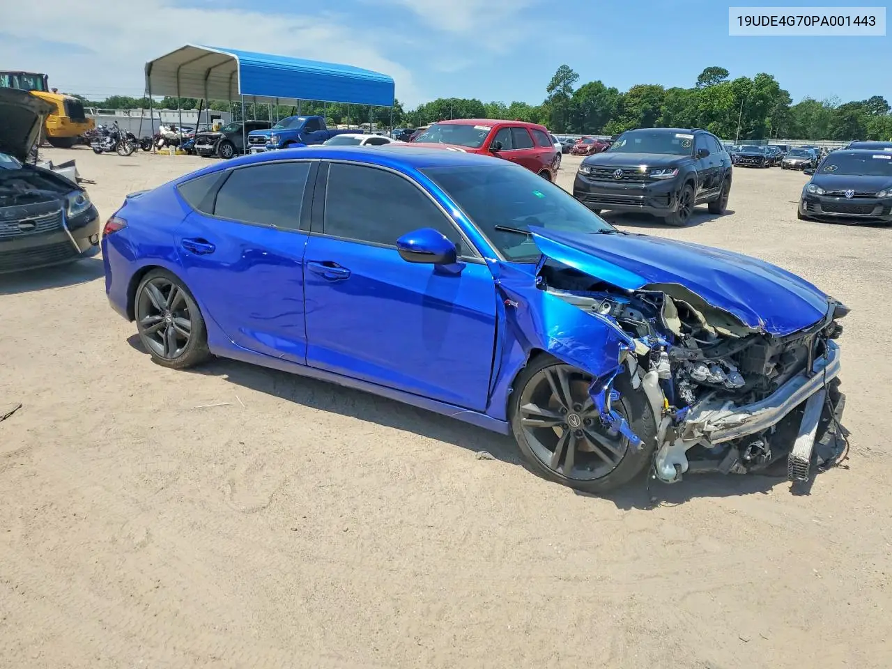 2023 Acura Integra A-Spec Tech VIN: 19UDE4G70PA001443 Lot: 55940146