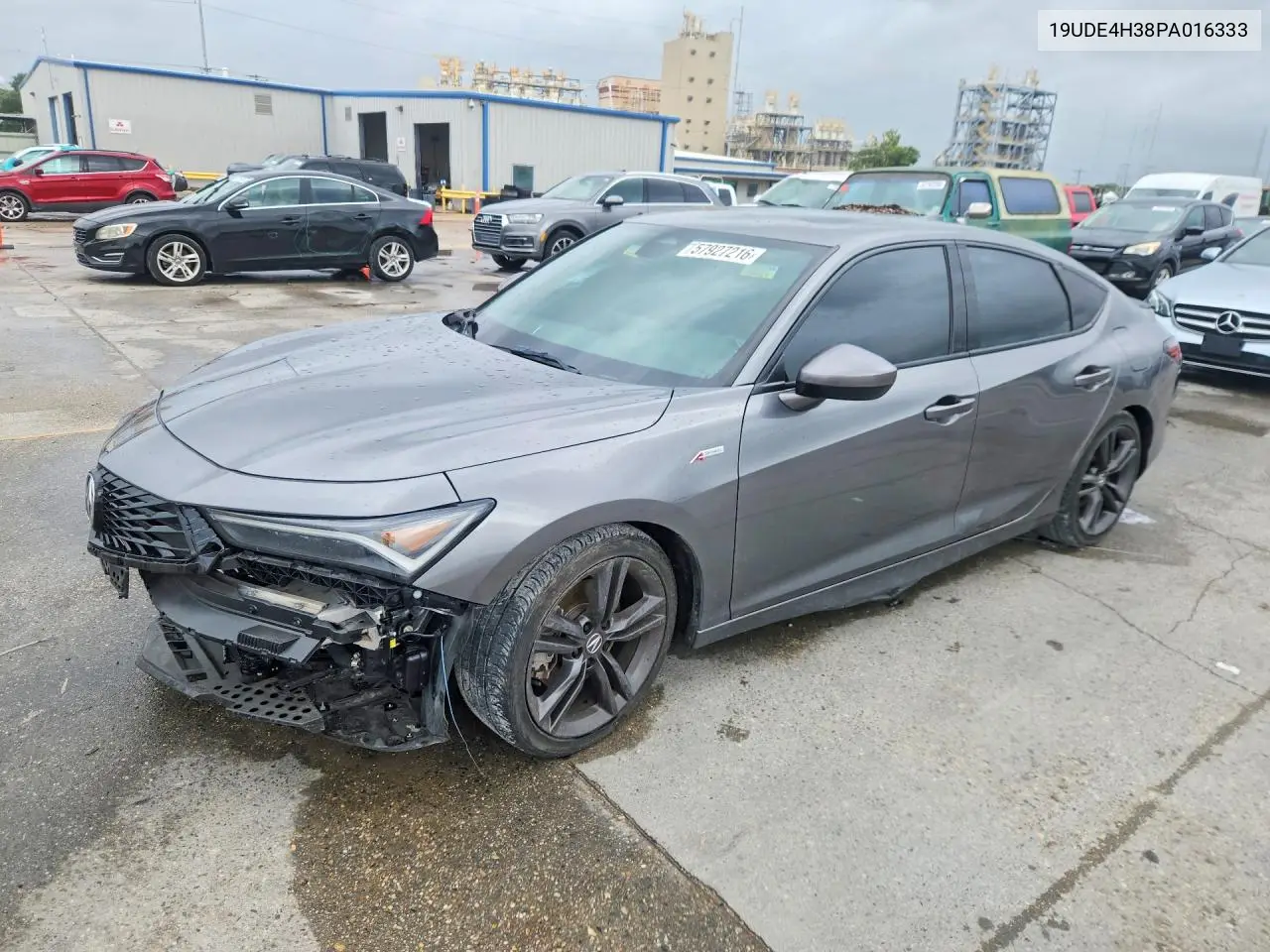 2023 Acura Integra A-Spec VIN: 19UDE4H38PA016333 Lot: 57927216