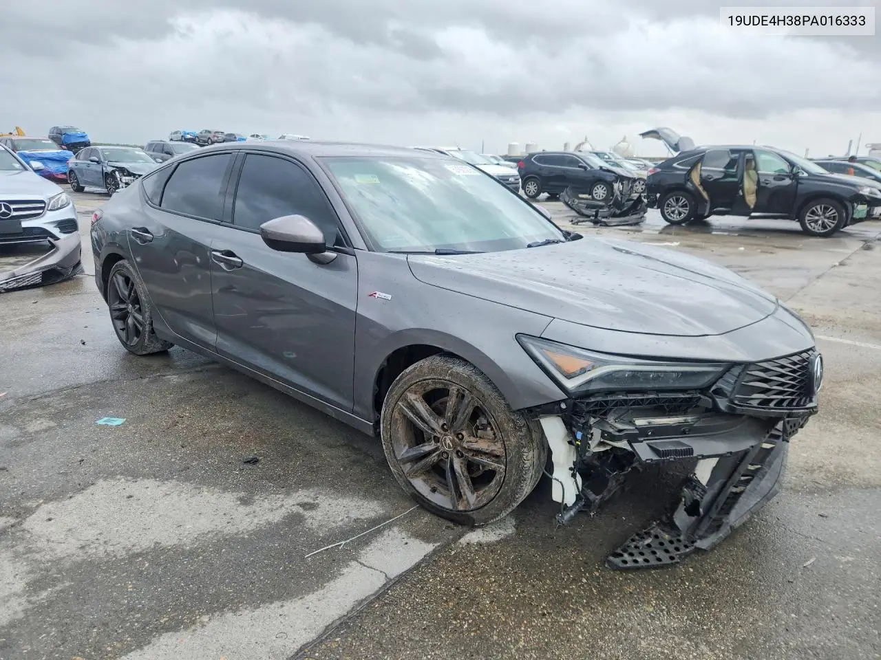 2023 Acura Integra A-Spec VIN: 19UDE4H38PA016333 Lot: 57927216