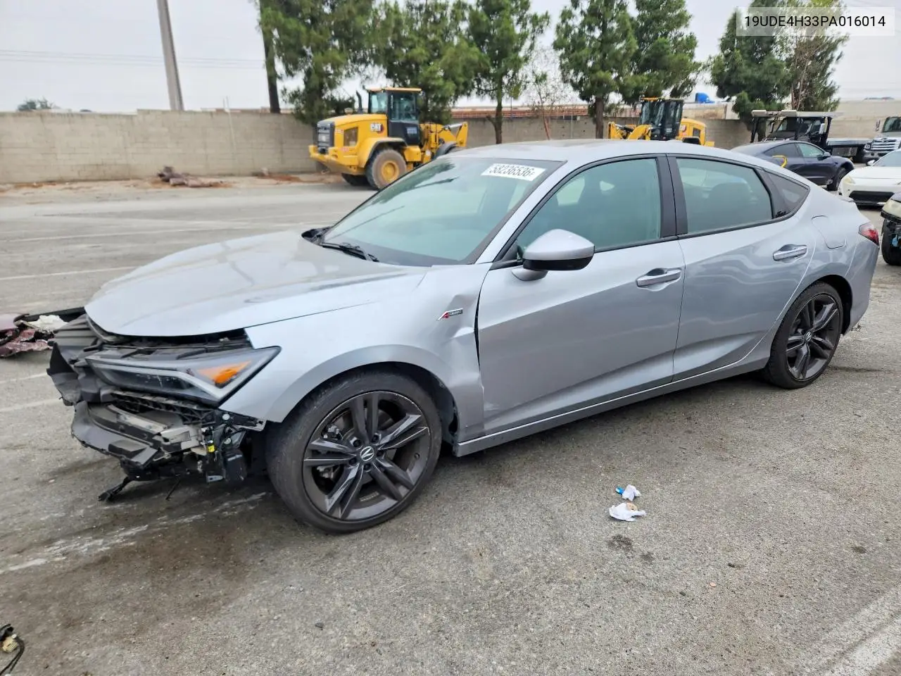 2023 Acura Integra A-Spec VIN: 19UDE4H33PA016014 Lot: 58236536