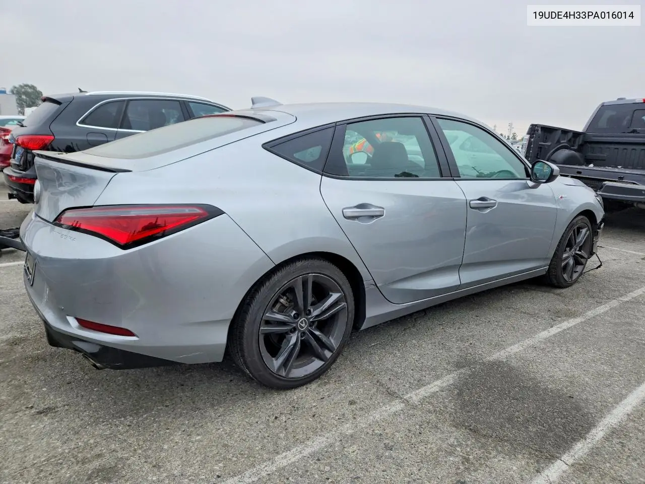 2023 Acura Integra A-Spec VIN: 19UDE4H33PA016014 Lot: 58236536