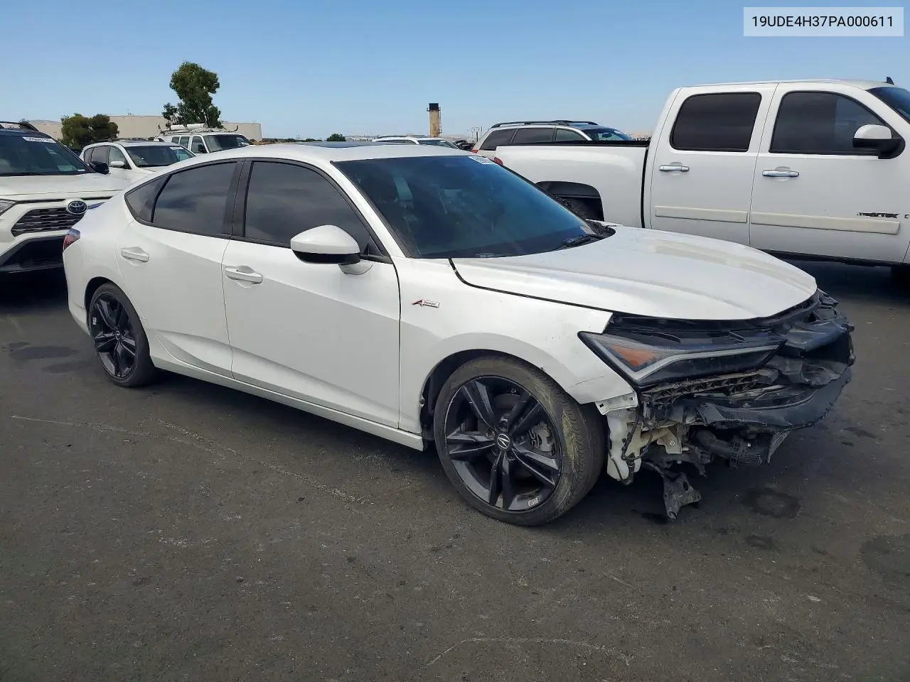 2023 Acura Integra A-Spec VIN: 19UDE4H37PA000611 Lot: 59908516