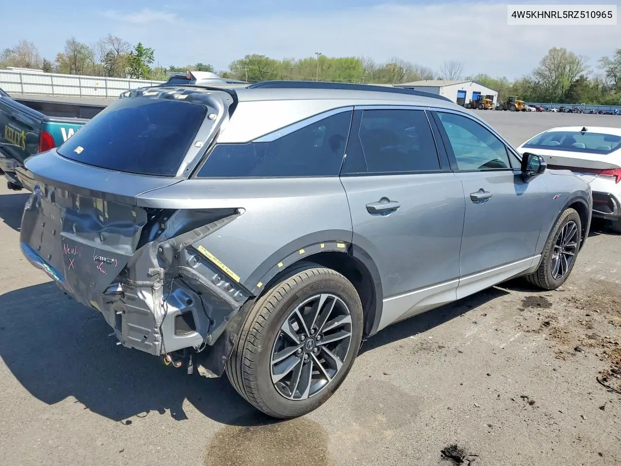 2024 Acura Zdx A-Spec VIN: 4W5KHNRL5RZ510965 Lot: 49984586