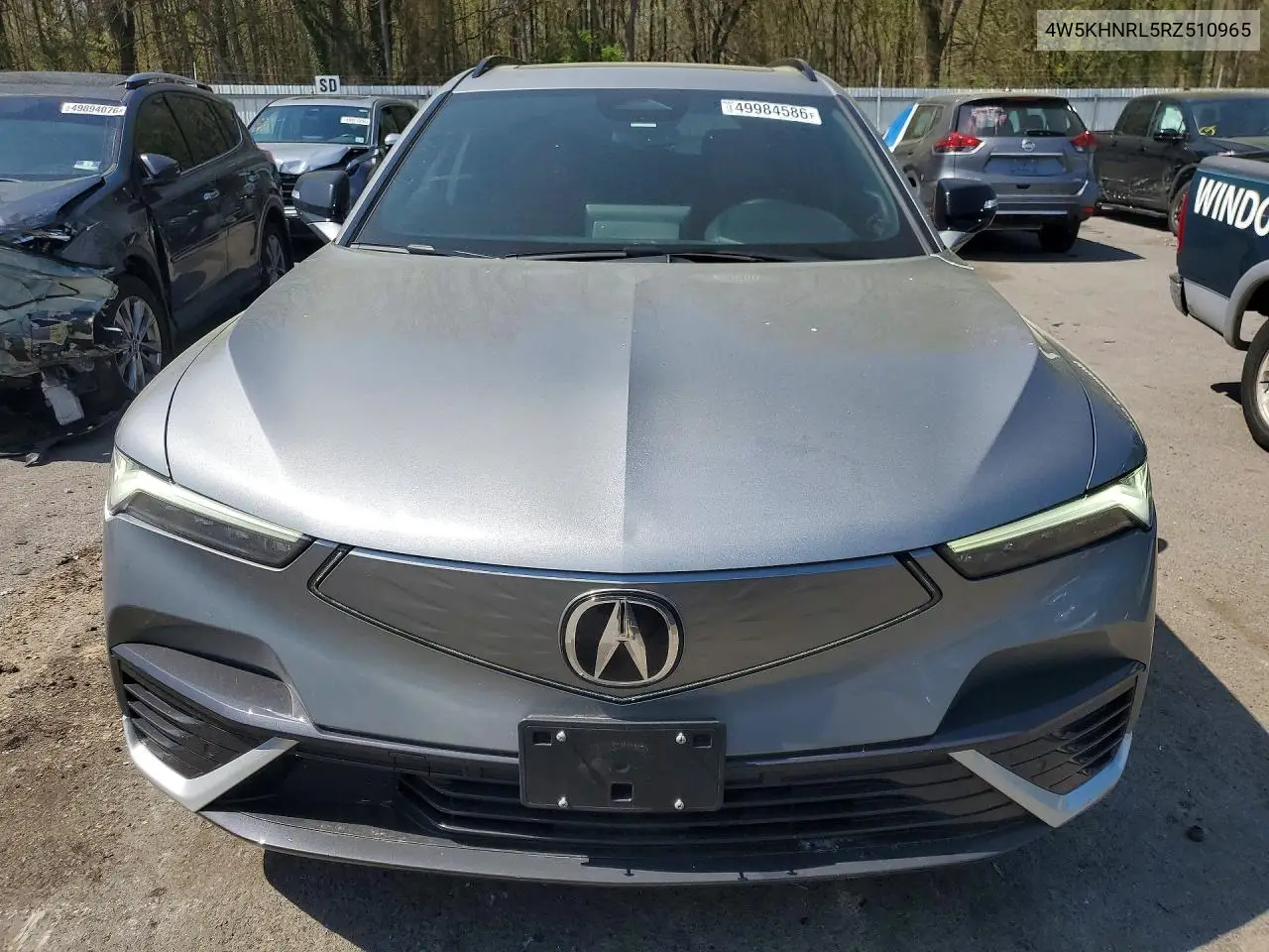 2024 Acura Zdx A-Spec VIN: 4W5KHNRL5RZ510965 Lot: 49984586