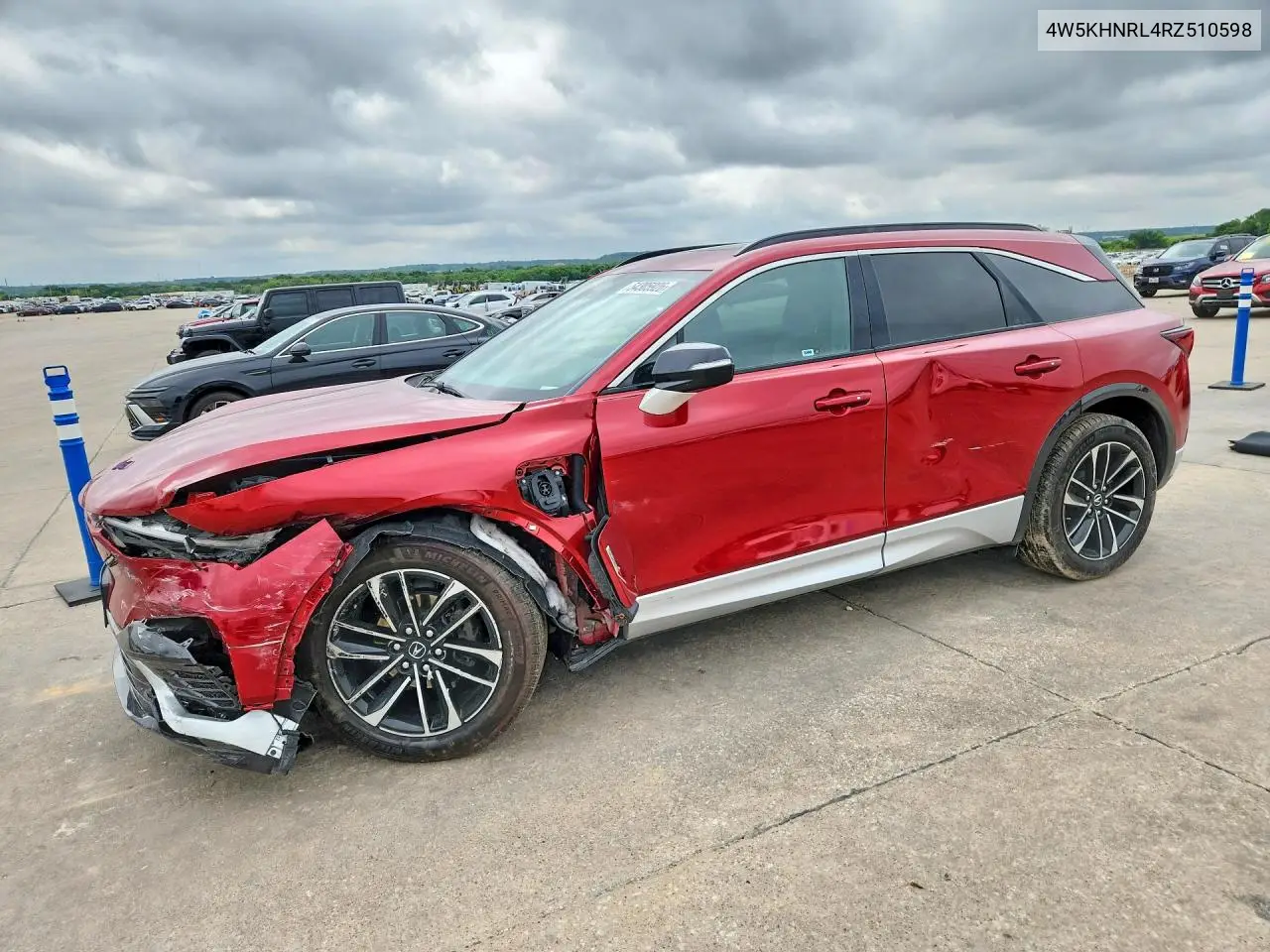 2024 Acura Zdx A-Spec VIN: 4W5KHNRL4RZ510598 Lot: 54305926