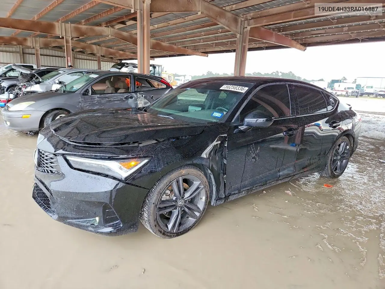 2024 Acura Integra A-Spec VIN: 19UDE4H33RA016887 Lot: 56258336
