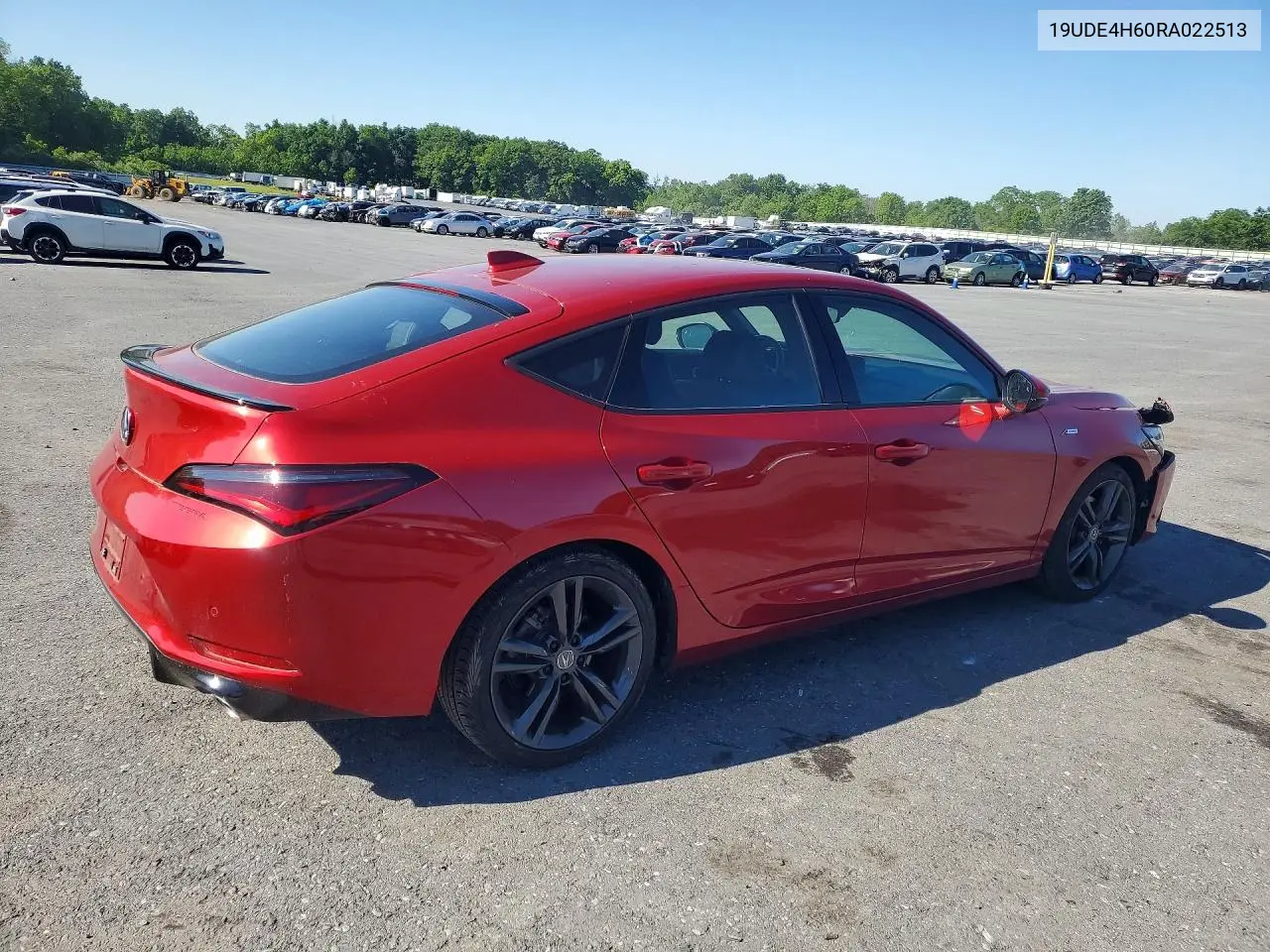 2024 Acura Integra A-Spec Tech VIN: 19UDE4H60RA022513 Lot: 56268226