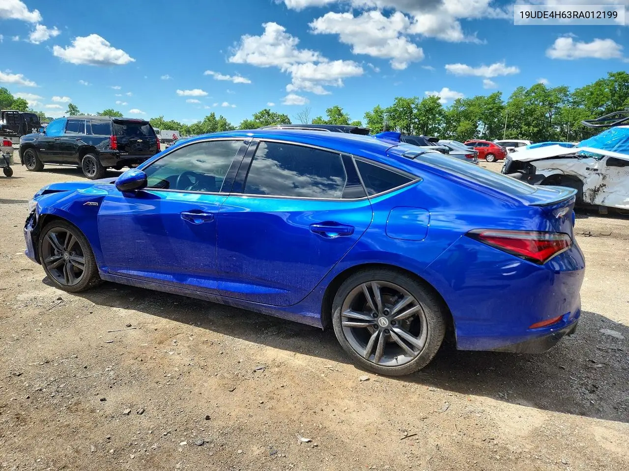 2024 Acura Integra A-Spec Tech VIN: 19UDE4H63RA012199 Lot: 56547816