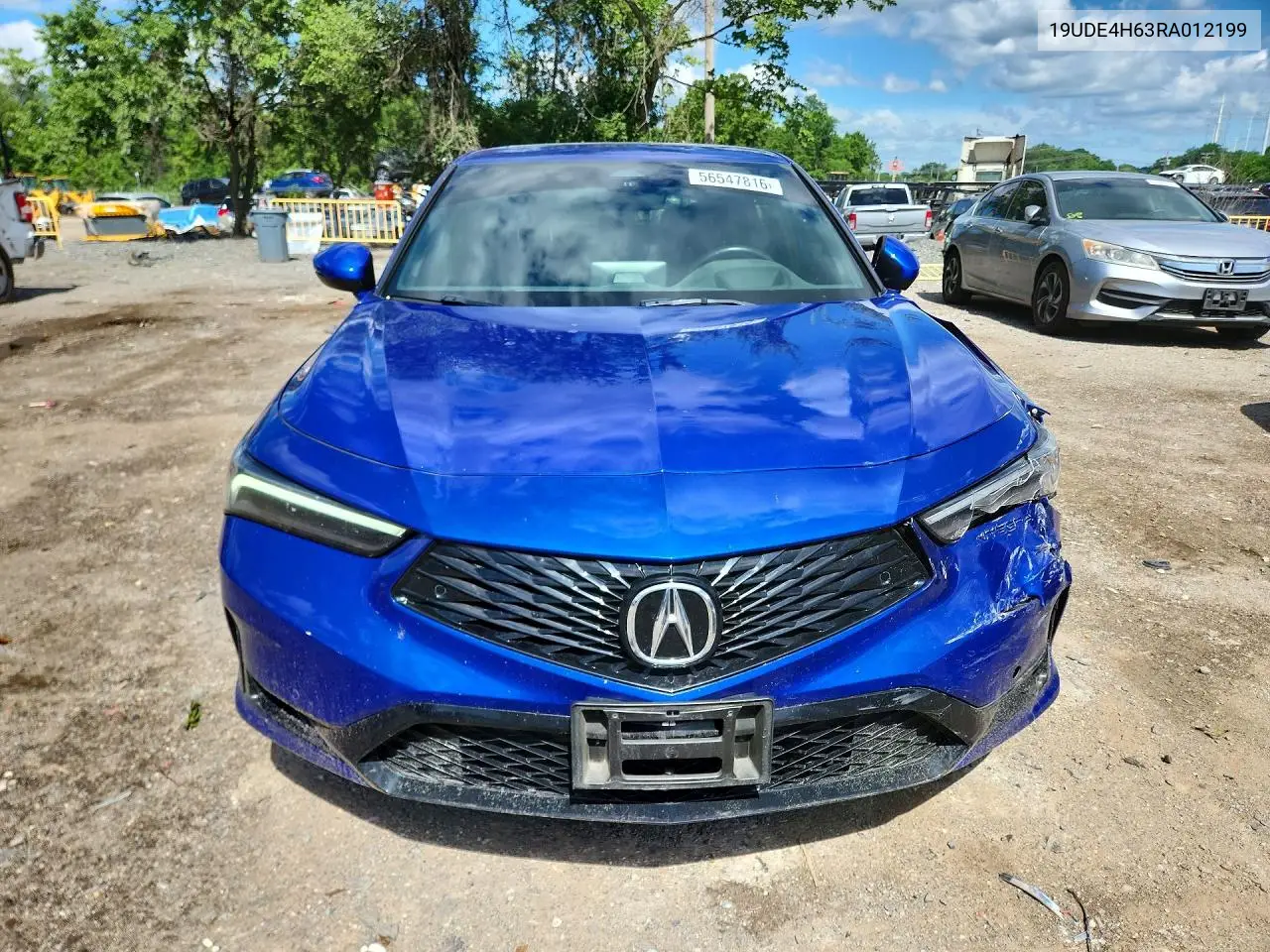 2024 Acura Integra A-Spec Tech VIN: 19UDE4H63RA012199 Lot: 56547816