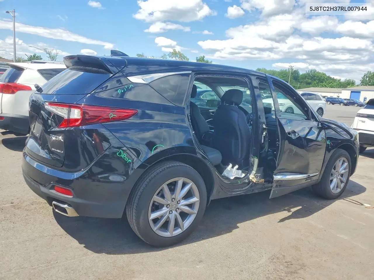2024 Acura Rdx VIN: 5J8TC2H37RL007944 Lot: 57202526