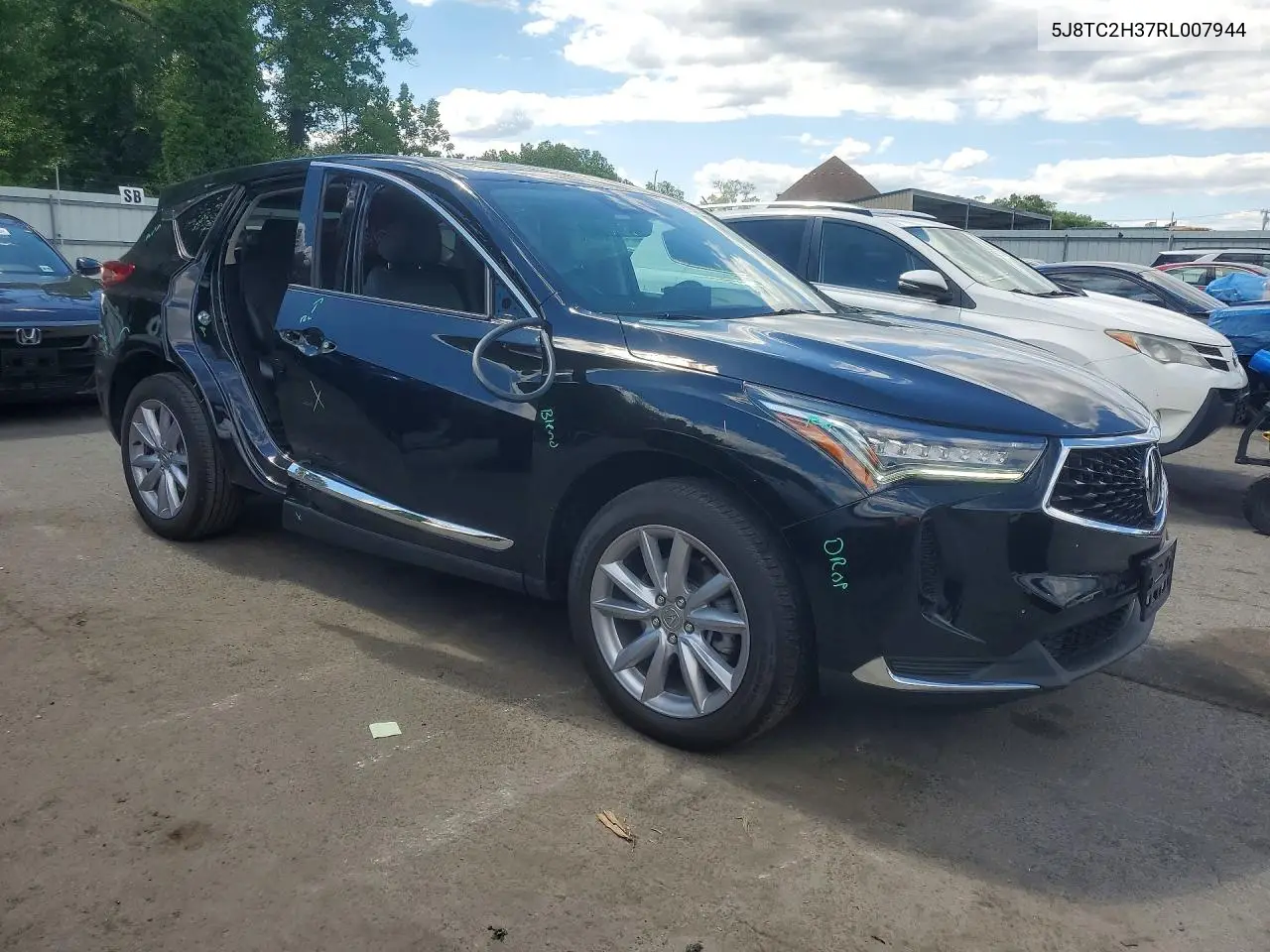 2024 Acura Rdx VIN: 5J8TC2H37RL007944 Lot: 57202526