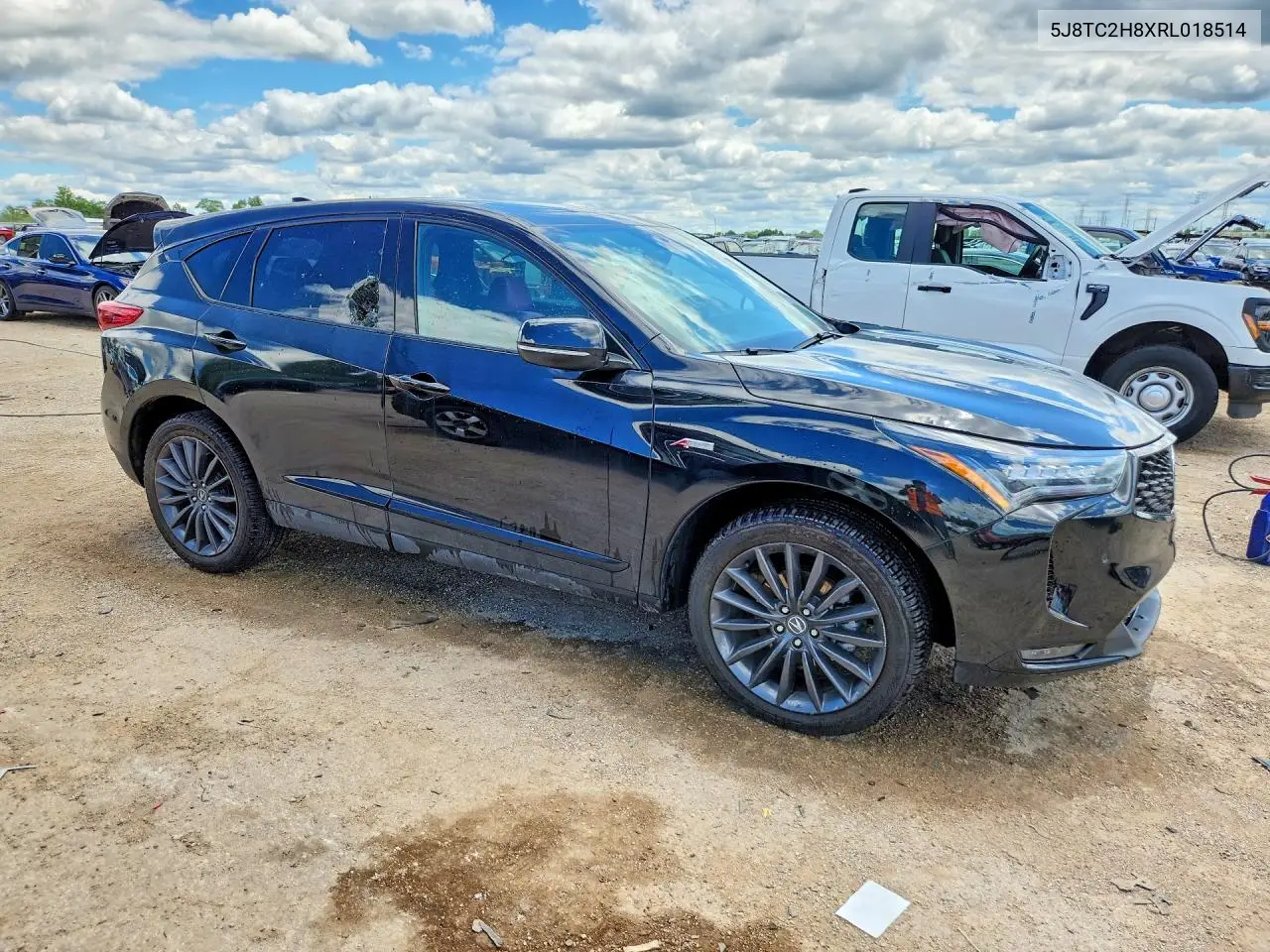 2024 Acura Rdx A-Spec Advance VIN: 5J8TC2H8XRL018514 Lot: 57266146