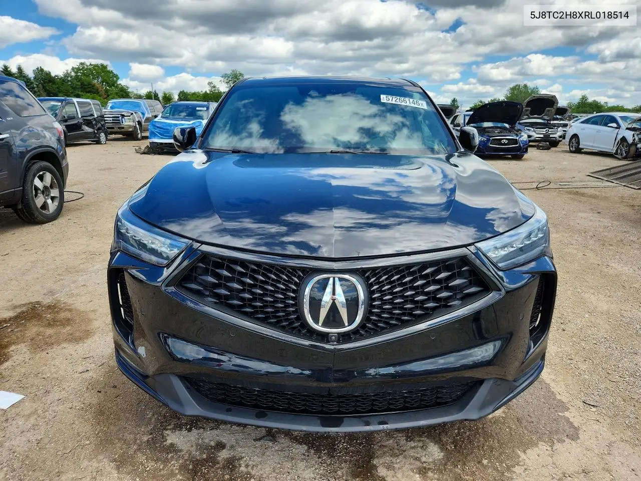 2024 Acura Rdx A-Spec Advance VIN: 5J8TC2H8XRL018514 Lot: 57266146