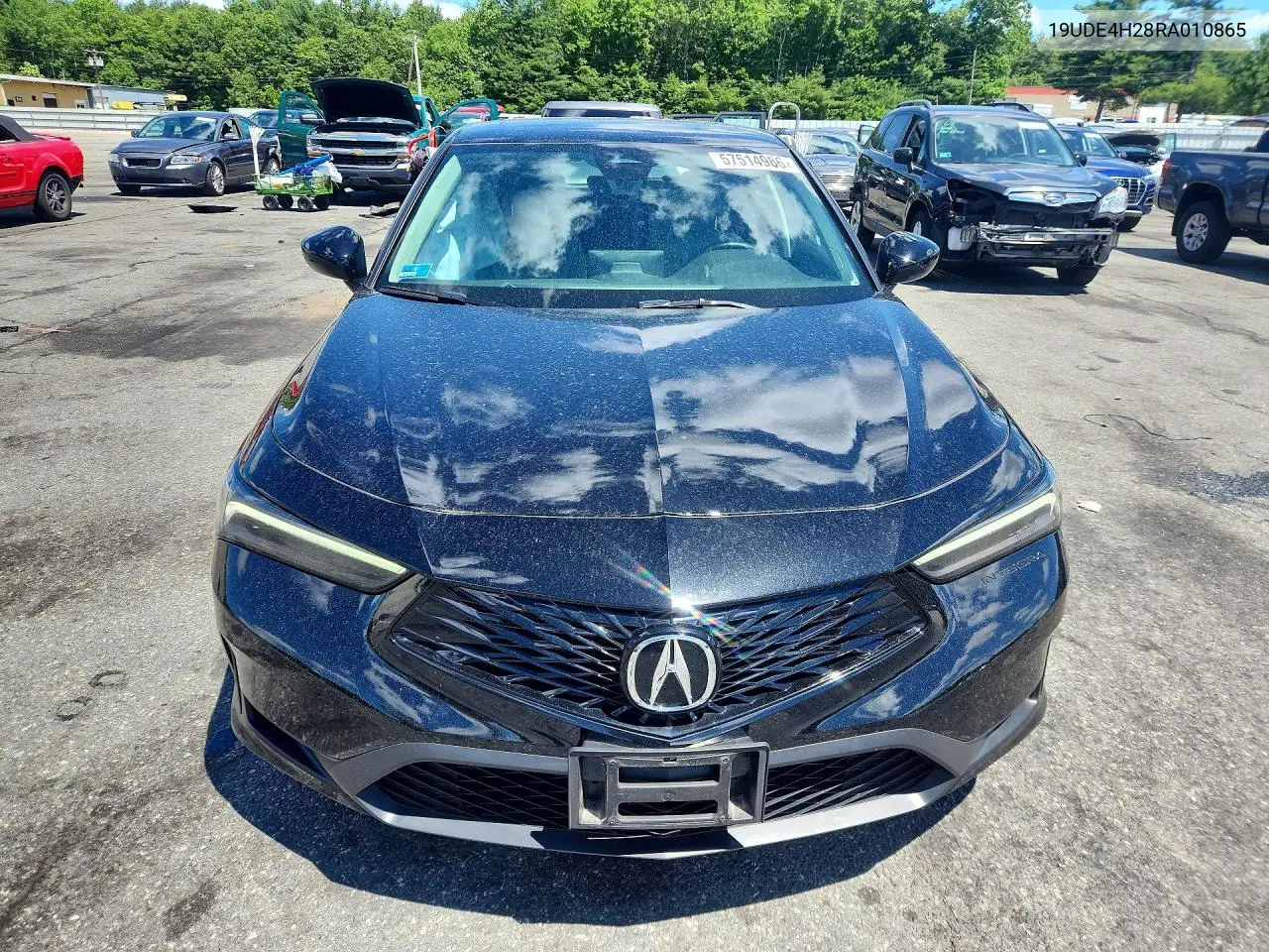 2024 Acura Integra VIN: 19UDE4H28RA010865 Lot: 57514986