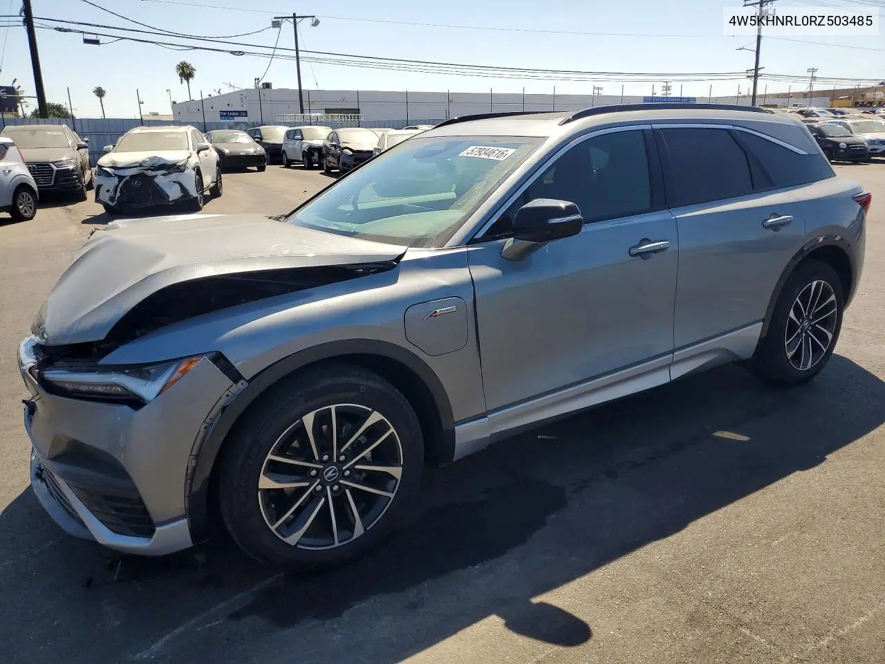 2024 Acura Zdx A-Spec VIN: 4W5KHNRL0RZ503485 Lot: 57934616