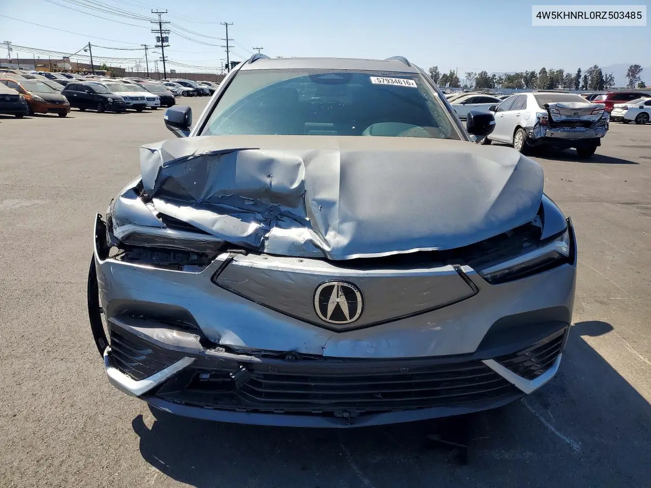2024 Acura Zdx A-Spec VIN: 4W5KHNRL0RZ503485 Lot: 57934616