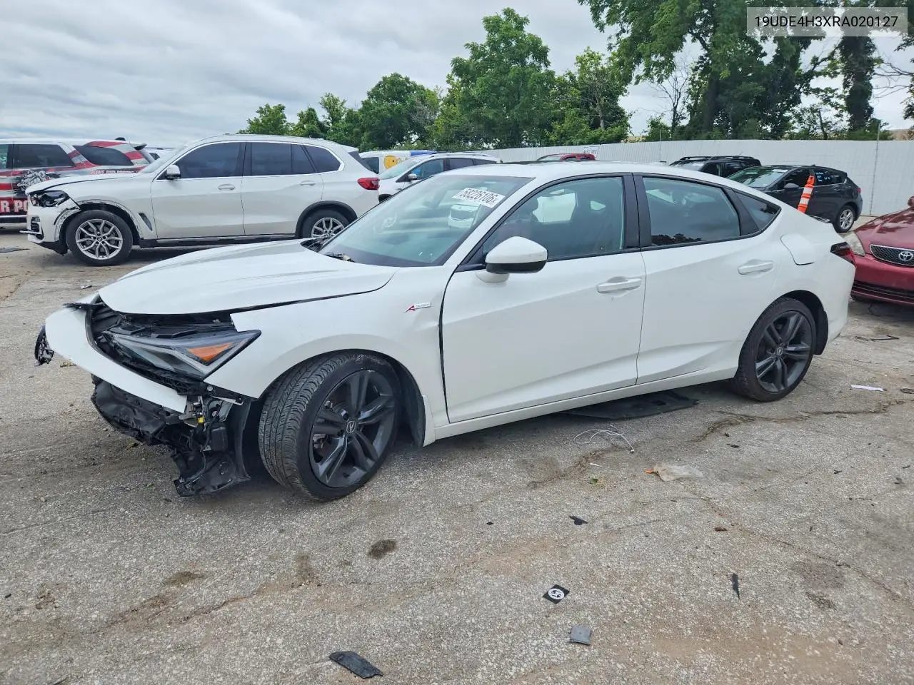 2024 Acura Integra A-Spec VIN: 19UDE4H3XRA020127 Lot: 58226106