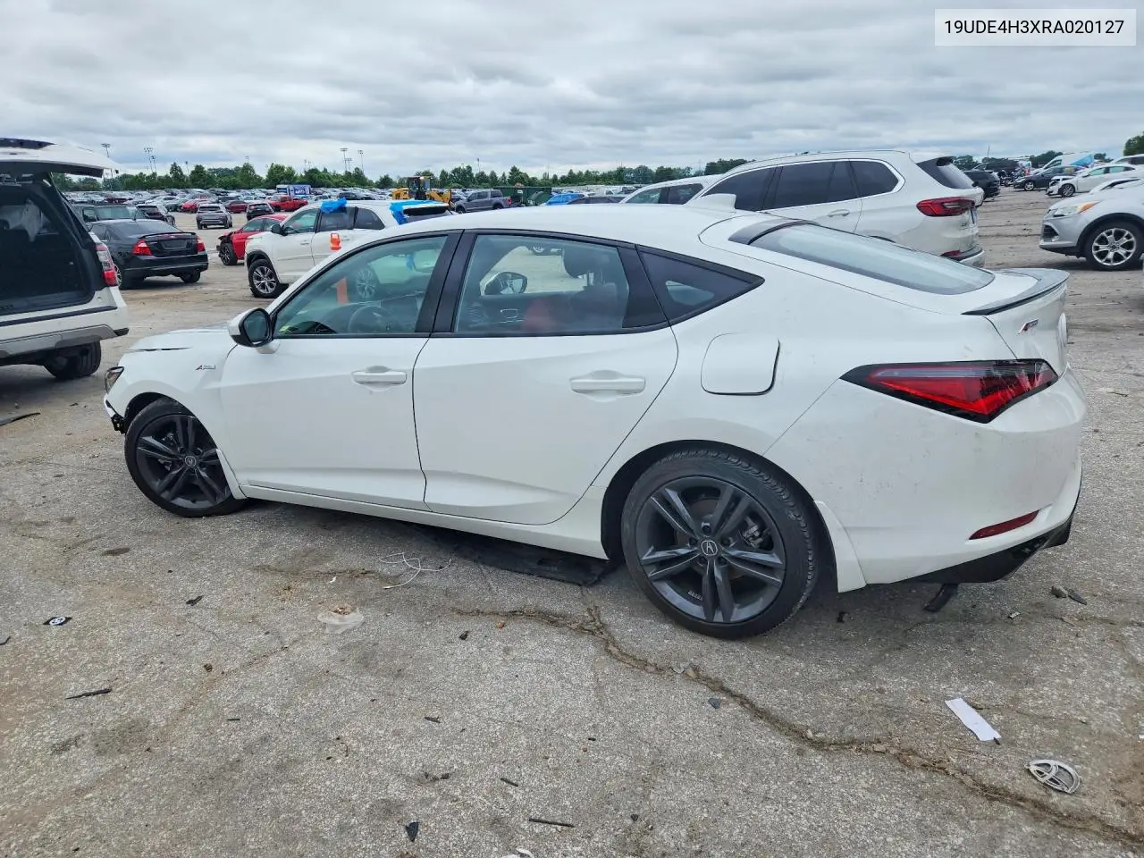 2024 Acura Integra A-Spec VIN: 19UDE4H3XRA020127 Lot: 58226106